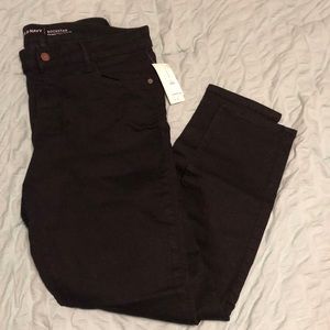 Old Navy rockstar black pants jeans NWT size 14